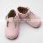 2017 OEM factory leather baby shoes rubber sole baby dress shoes