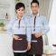 custom simple pattern restaurant work clothes restaurant server uniforms