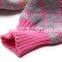 Comfortable Funny Christmas Pattern Warm New Design Knitted Kids Pullover Sweater for Girls
