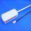 Molex 2 gang socket in ABS white color for Wall Cabinet Cupboard Display Storage Bathroom lighting