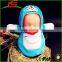 cute sleeping plush toy silica gel face doll Bag Pendant key chain keychain
