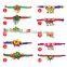Women National Fabric Flower Bells Bracelet Handmade Cotton