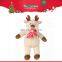 China factory wholesale christmas plush gift toy reindeer