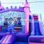 princess inflatable frozen bouncer castle twist / inflatable frozen castle twist combo / inflatable princess castle twist