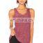TANK TOP China wholesale womens custom sexy workout plain dry fit summer athletic sports running fitness yoga tank top in bulk