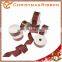 Plaid grosgrain Christmas Ribbon Fabric