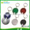 Winho customizable fashion circular led keychain