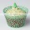 Cupcake wrappers filigree vine cake wraps wedding birthday decorating