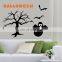 Removable wall paper Halloween Wall Stickers For Kids
