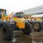 Motor grader ground leveling earthmoving