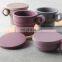food grade Silicone Folding Cup with lid for children's portable travel which can hold boiling water and retractable