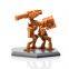 OEM 3-5cm Tall Action Figure with Brush Painting/ Robot Game Miniature
