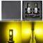 2x 9006 HB4 3000K Golden Yellow High Power COB LED Fog Lights Driving Bulb DRL