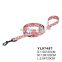Colorful Printing Traffic Contral Handle Colorfulp PVC Comfortable Adjustable Durable Leash For Dog
