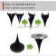 8 LED IP65 Waterproof Solar Powered Disk Lights for Garden