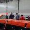 Hydraulic horizontal steel wire rope and lifting belt tensile test machine
