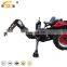 TZ-4  mini tractor with front end loader and backhoe