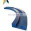 wear-resistant guide rails made in china impact bed/ impact bars hdpe slide guide high impact endurance and long service life