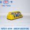 HF31- 014 plastic taxi light box taxi roof advertising taxi top light