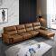 Half leather sofa