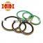 Free Sample Double Acting Seal Hydraulic SPGO Seal Bronze Filled PTFE Glyd Ring Comes With An O-ring Piston Seal