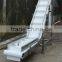 sidewall belt for inclined machine conveyor/flat curved conveyor belt/tilting belt conveyor