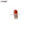 Universal t10 halogen bulbs 12v 3w lighting canbus Amber color wedges instrument lamp parklight t10 bulb led