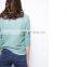 Ladies Cashmere V Neck Loose Sweater,Lady Fashion Sweater