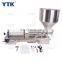 G2WG Semi automatic Double Heads  Paste Piston Filler Water Bottle Pneumatic Filling Machine for liquid/sachet/oil/cream lotion