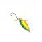 Ready to ship 3.4cm/3.5g single hook metal  Trout Spoon Fishing Lure minnow bait