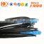 FTTH 1 2 4 Core G657A1 Fiber Optic Drop Cable Patch Cord