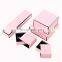 Wholesale luxury custom logo small cardboard jewellery storage packaging paper jewelry box with sponge