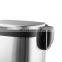 Household Footed pedal Kitchen dustbin stainless steel trash can