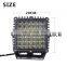 LED6360 7.78 INCH Factory price 12V/24V 27W square Led Work Light ATV SUV Truck For Jeep 360w led work light  Lantsun