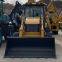 4x4 chinese backhoe loader compact tractor with loader and backhoe hydraulic distributor backhoe loader
