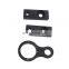 Aluminum Tailgate Hinge Mounted Single Flagpole Bracket for Jeep Wrangler JL 18+ 4x4 accessory maiker manufacturer