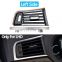 Console Fresh Air Conditioning Chromed Ac Vent Grille Outlet Full Set For BMW 5 Series GT F07 528 535 550 2010-2017 64229142584