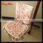 cotton chair cloth flower 100% cotton chair cover hotel chair cover, living room table cover