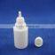 LDPE tamper proof empty eye drop bottle