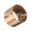 High Precision Bronze Sleeve Bush Wrapped Bronze Bushing Bearing