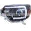 upgrade to LED DRL halogen headlamp headlight plug and play for toyota tacoma head lamp head light 2012-2015