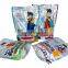 custom printed crispy snack food aluminum foil holographic packaging stand up zipper bag