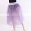 Professional Half Ballet Long Tutu Skirt with 5 Colors Layers (WE05011)