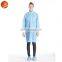 Wholesale Polypropylene Spun-bond Non Woven Lab Coat PP Disposable Protective Coat SMS PP+PE Protective Gown