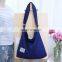 Casual Large Size 12OZ Canvas Shoulder Bag Crossbody Bag Canvas Tote Bag For Women