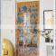 Beaded Door Curtain European Style Beaded Painted Door Curtain Hottest Selling Bamboo Vertical Pattern French Window Roman