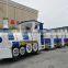 Factory Hot Sales trackless passengers train outdoor ride locomotive in china Competitive Price