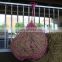Slow Feed Hay Net for Horses, Strong Small Soft Holes Mess, Nylon Rope Hanging, Adjustable Travel Feeder
