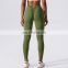 Oem leggings sport yoga pants women wholesale custom logo legging gym women's high waist yoga leggings