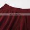 Elegant A-Line Ladies Cashmere Skirt Winter Warm Women's Woolen Skirt with Elastic Waist Solid Pattern Pockets Plain Knitted